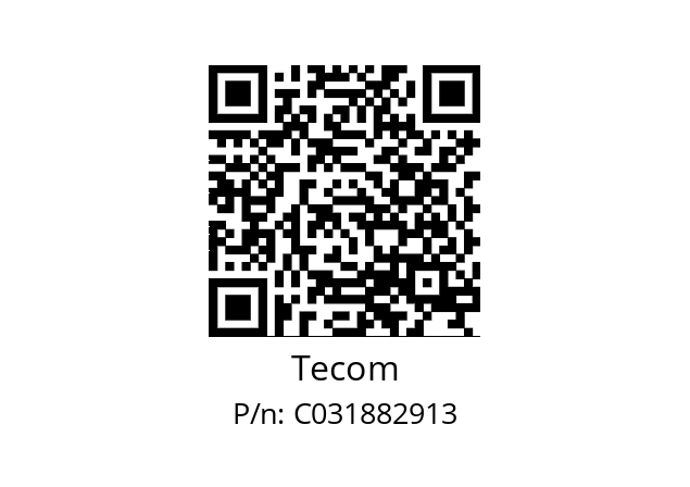   Tecom C031882913