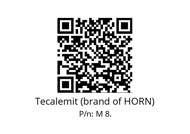   Tecalemit (brand of HORN) M 8.