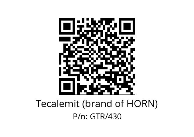   Tecalemit (brand of HORN) GTR/430