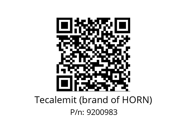   Tecalemit (brand of HORN) 9200983