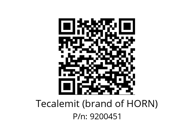   Tecalemit (brand of HORN) 9200451