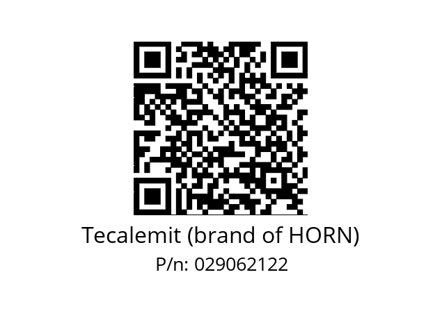   Tecalemit (brand of HORN) 029062122