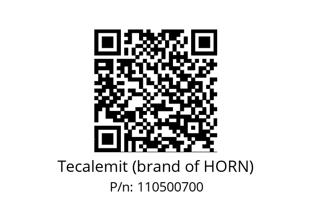   Tecalemit (brand of HORN) 110500700