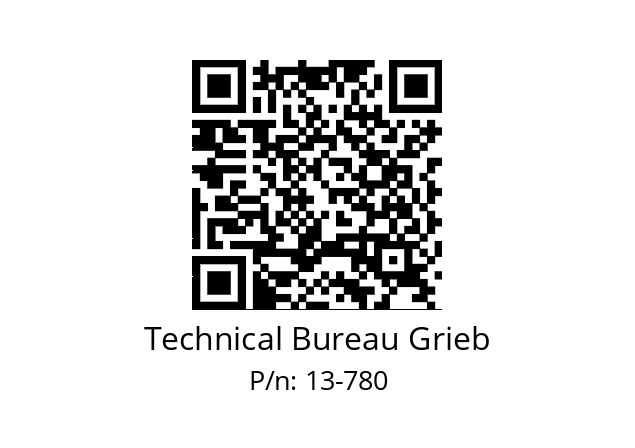   Technical Bureau Grieb 13-780