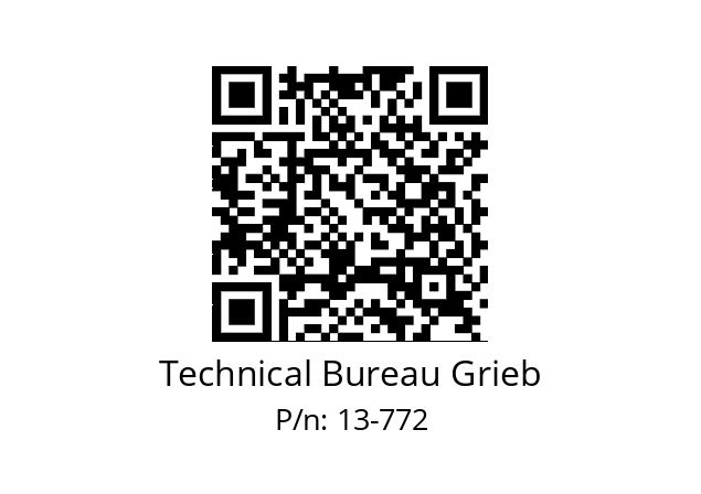   Technical Bureau Grieb 13-772