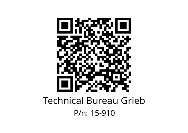   Technical Bureau Grieb 15-910