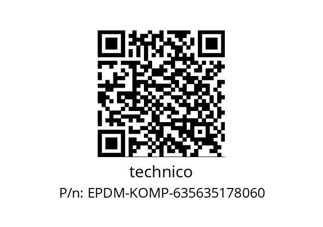   technico EPDM-KOMP-635635178060