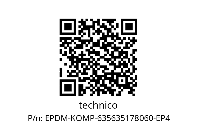   technico EPDM-KOMP-635635178060-EP4