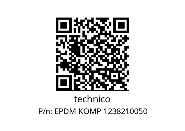   technico EPDM-KOMP-1238210050