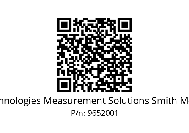   Technologies Measurement Solutions Smith Meter 9652001