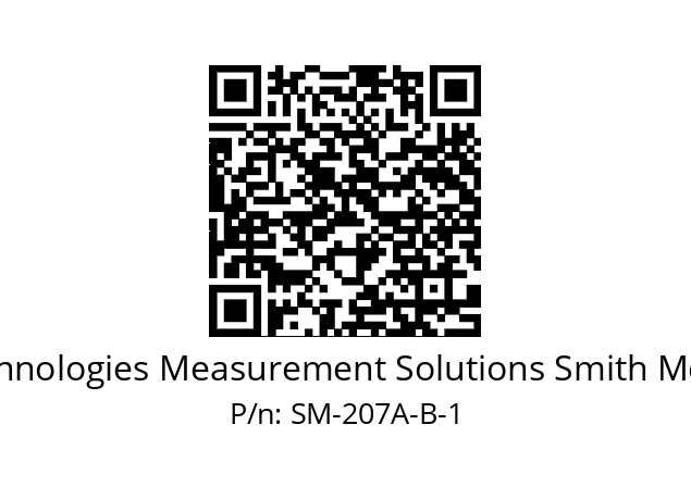   Technologies Measurement Solutions Smith Meter SM-207A-B-1