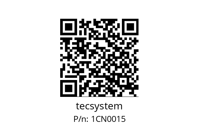   tecsystem 1CN0015