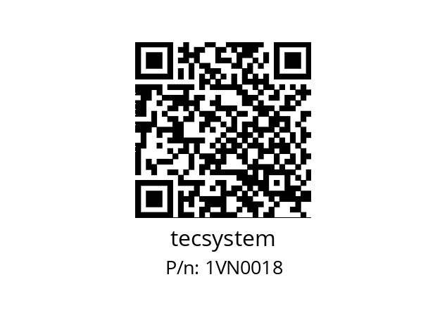   tecsystem 1VN0018