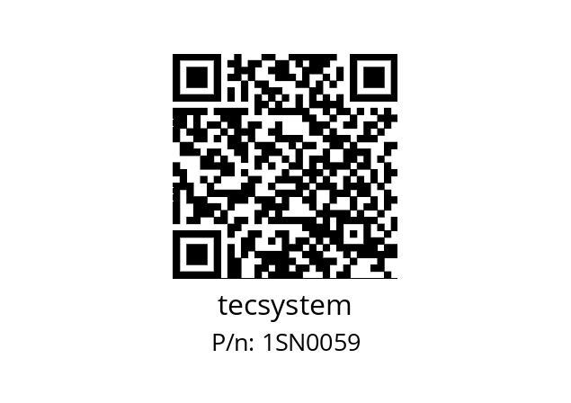   tecsystem 1SN0059