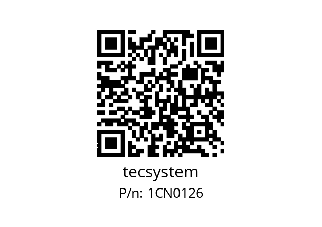   tecsystem 1CN0126