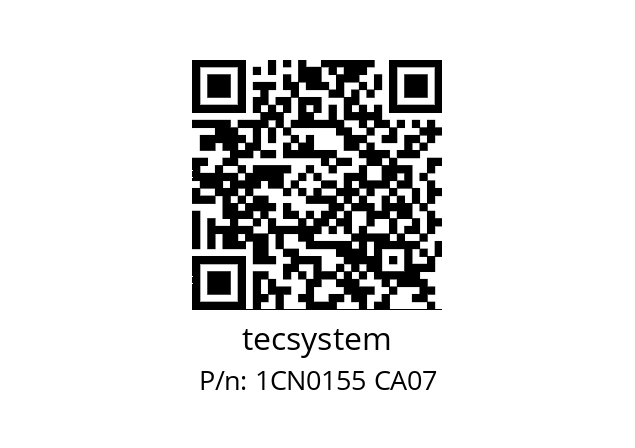   tecsystem 1CN0155 CA07