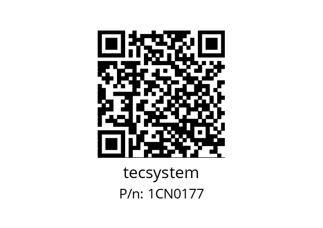   tecsystem 1CN0177