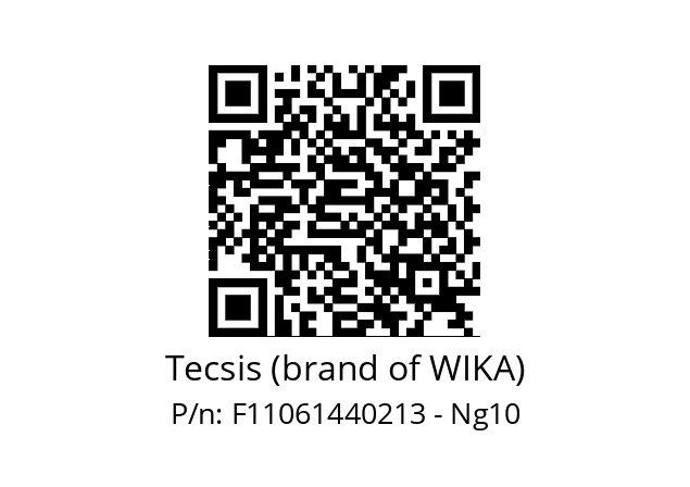   Tecsis (brand of WIKA) F11061440213 - Ng10