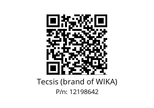   Tecsis (brand of WIKA) 12198642