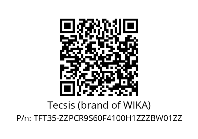   Tecsis (brand of WIKA) TFT35-ZZPCR9S60F4100H1ZZZBW01ZZ