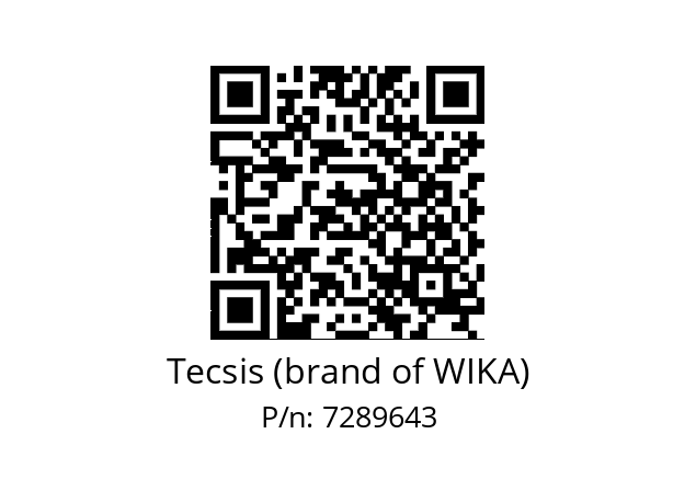   Tecsis (brand of WIKA) 7289643