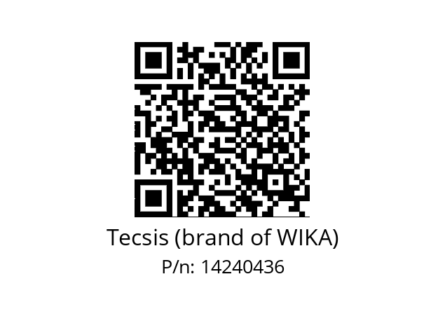   Tecsis (brand of WIKA) 14240436