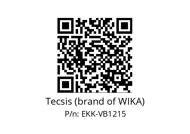   Tecsis (brand of WIKA) EKK-VB1215