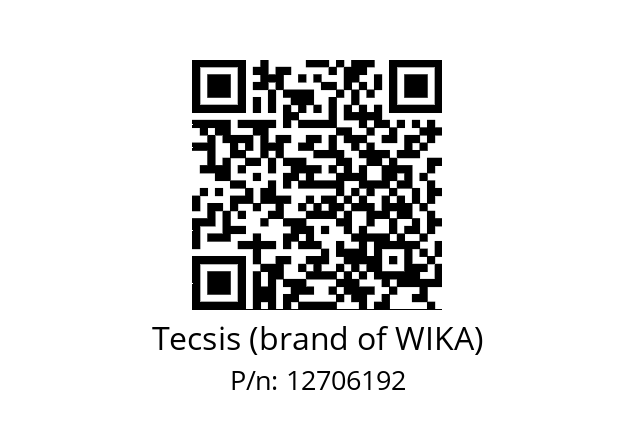   Tecsis (brand of WIKA) 12706192