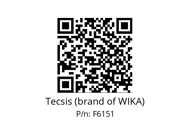   Tecsis (brand of WIKA) F6151