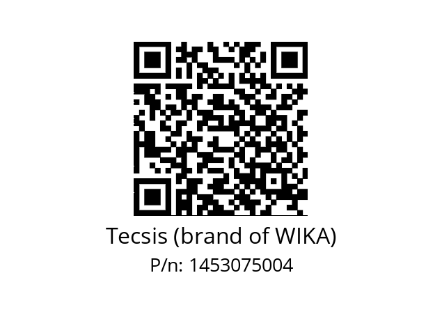   Tecsis (brand of WIKA) 1453075004