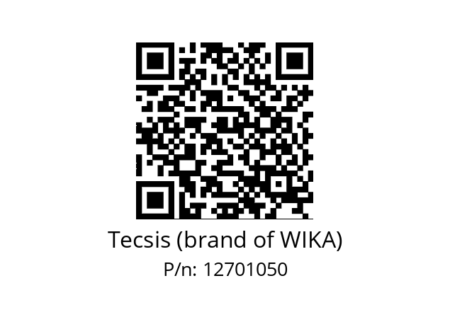   Tecsis (brand of WIKA) 12701050