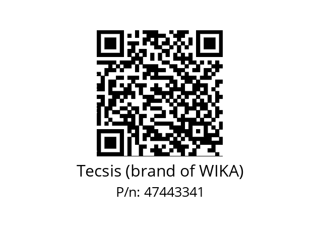   Tecsis (brand of WIKA) 47443341