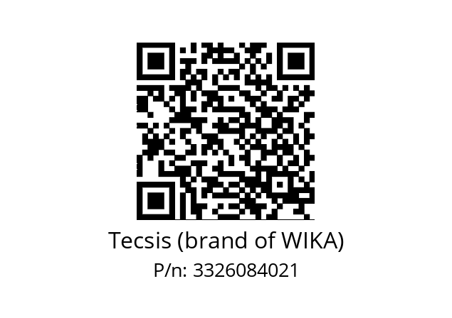   Tecsis (brand of WIKA) 3326084021