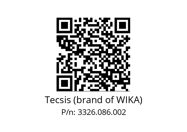   Tecsis (brand of WIKA) 3326.086.002