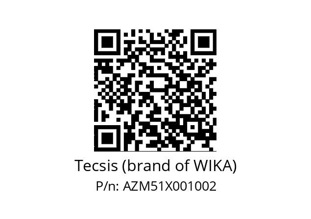   Tecsis (brand of WIKA) AZM51X001002