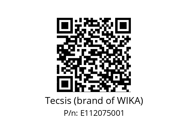   Tecsis (brand of WIKA) E112075001