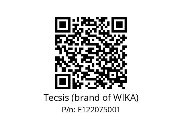   Tecsis (brand of WIKA) E122075001