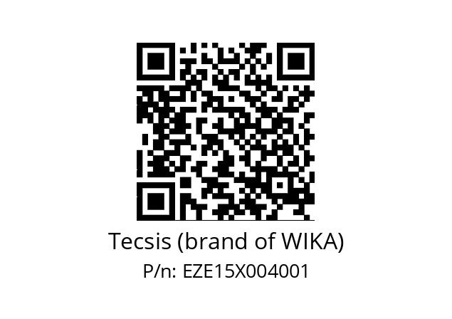   Tecsis (brand of WIKA) EZE15X004001