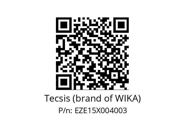   Tecsis (brand of WIKA) EZE15X004003