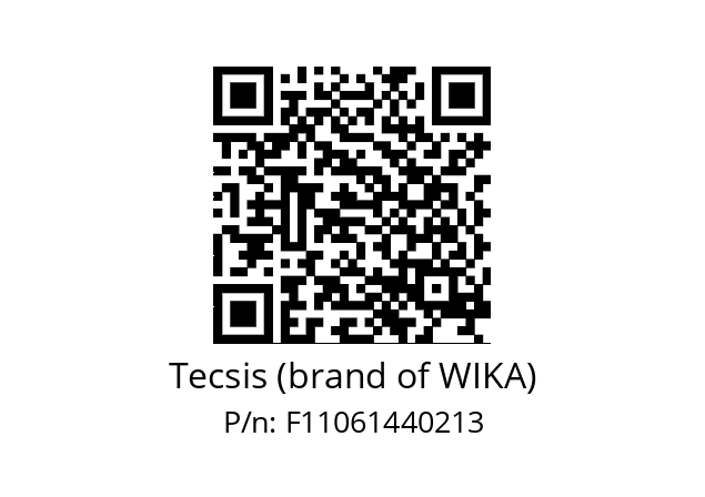   Tecsis (brand of WIKA) F11061440213