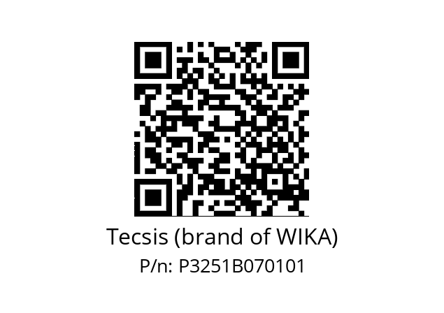   Tecsis (brand of WIKA) P3251B070101