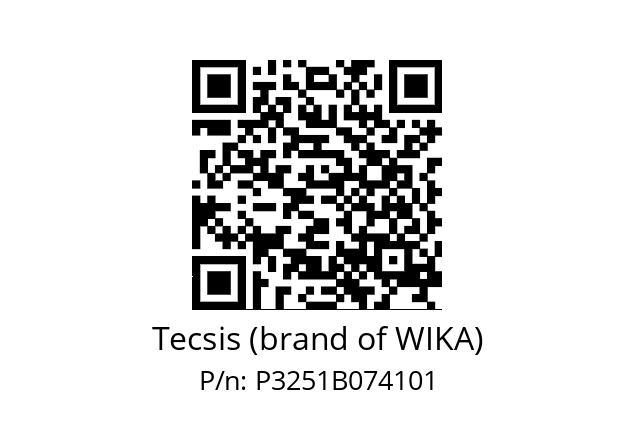   Tecsis (brand of WIKA) P3251B074101