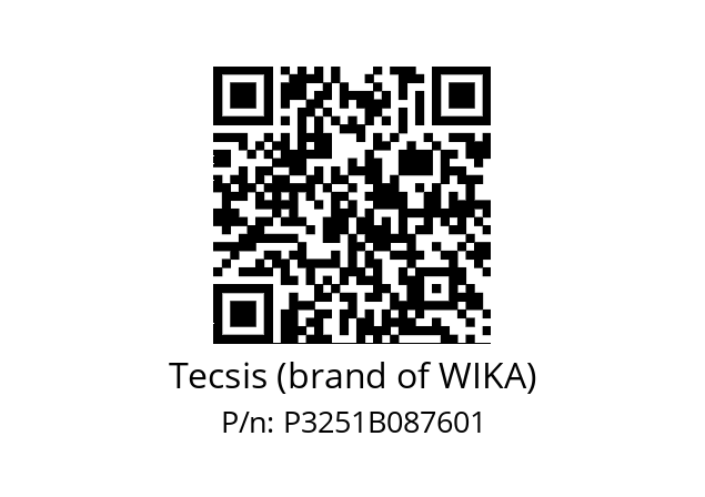   Tecsis (brand of WIKA) P3251B087601