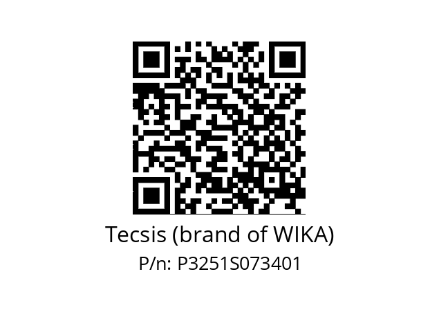   Tecsis (brand of WIKA) P3251S073401