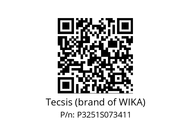   Tecsis (brand of WIKA) P3251S073411