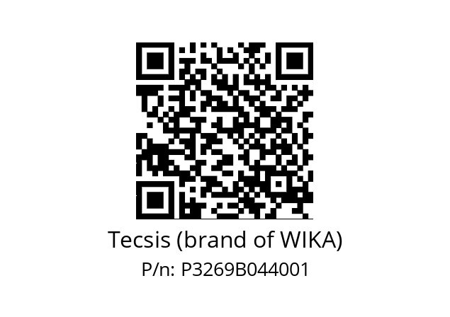   Tecsis (brand of WIKA) P3269B044001