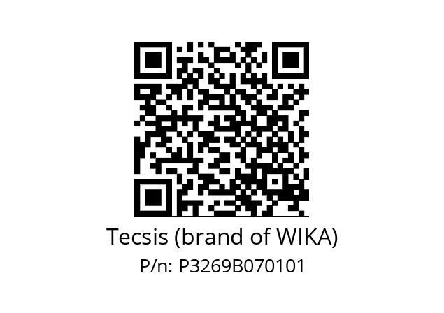   Tecsis (brand of WIKA) P3269B070101