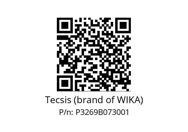   Tecsis (brand of WIKA) P3269B073001