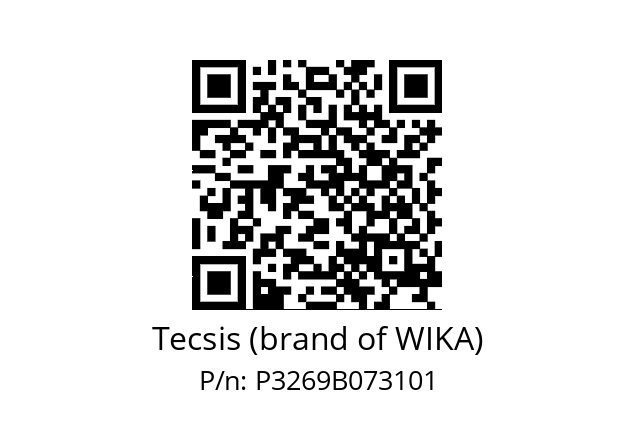   Tecsis (brand of WIKA) P3269B073101