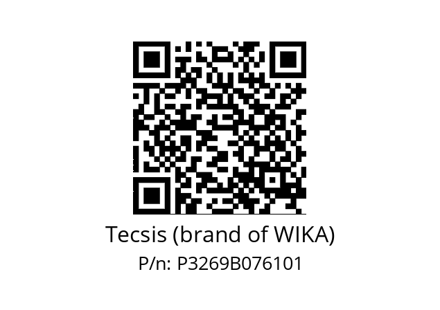   Tecsis (brand of WIKA) P3269B076101